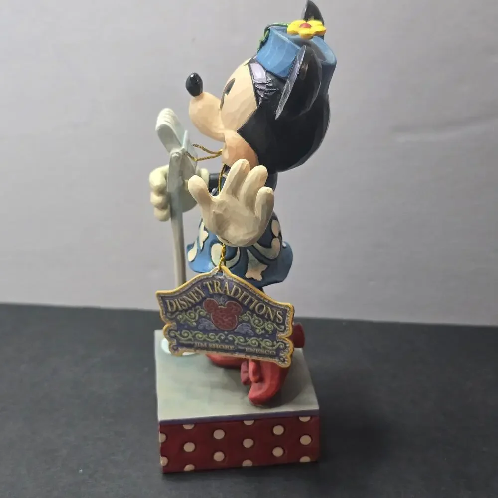 Jim Shore Disney Traditions Sweet Harmony Minnie Singer 4050388 Box Tag